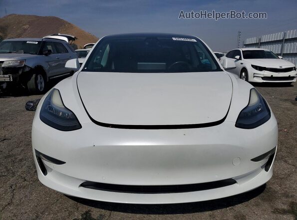 5YJ3E1EB4KF388532 2019 TESLA MODEL White წინა ხედი