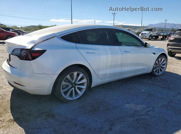 5YJ3E1EB4KF390412 2019 TESLA MODEL White Rear right