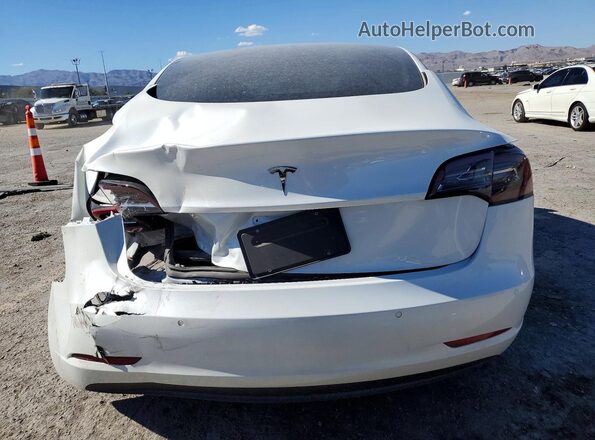 5YJ3E1EB4KF390412 2019 TESLA MODEL White Rear view