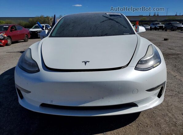 5YJ3E1EB4KF390412 2019 TESLA MODEL White Front view