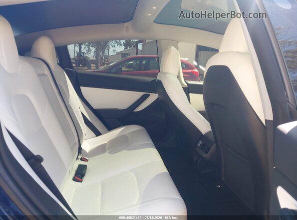 5YJ3E1EB4KF421478 2019 TESLA MODEL 3 Синий Вид наклейки с VIN-кодом