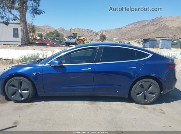 5YJ3E1EB4KF421478 2019 TESLA MODEL 3 Синий Вид задней части салона