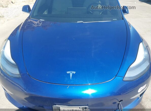 5YJ3E1EB4KF421478 2019 TESLA MODEL 3 Синий Вид сзади