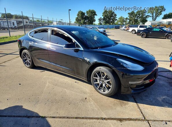 5YJ3E1EB4KF451368 2019 TESLA MODEL Black Front right