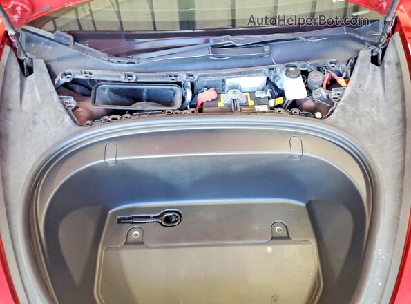 5YJ3E1EB4KF452472 2019 TESLA MODEL Red Vista interior trasera