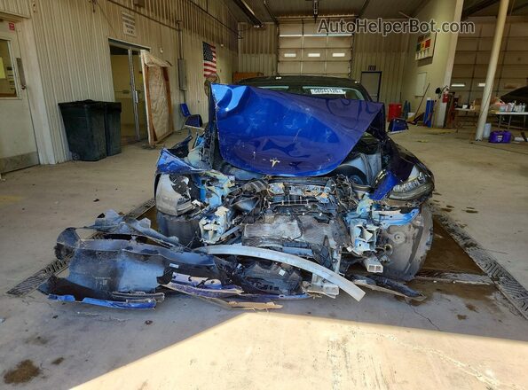 5YJ3E1EB4LF787488 2020 TESLA MODEL Синий Вид спереди