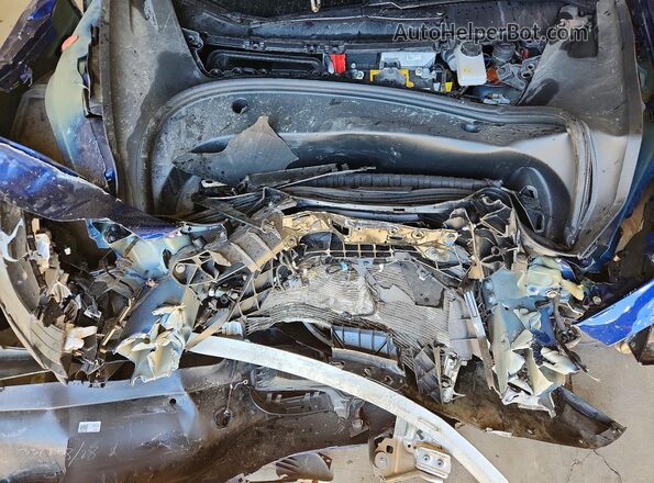 5YJ3E1EB4LF787488 2020 TESLA MODEL Синий Вид задней части салона