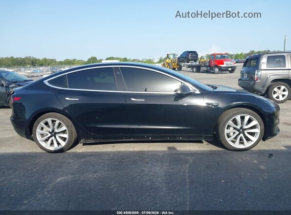 5YJ3E1EB4LF790827 2020 TESLA MODEL 3 Black უკანა სალონის ხედი