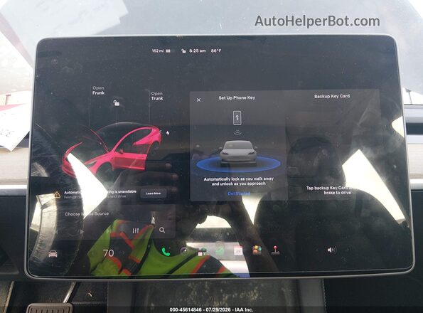 5YJ3E1EB4MF836707 2021 TESLA MODEL 3 Black უკანა სავარძლების ხედი