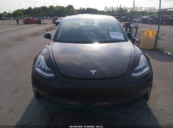 5YJ3E1EB4MF836707 2021 TESLA MODEL 3 Black ხელსაწყოთა პანელის ხედი