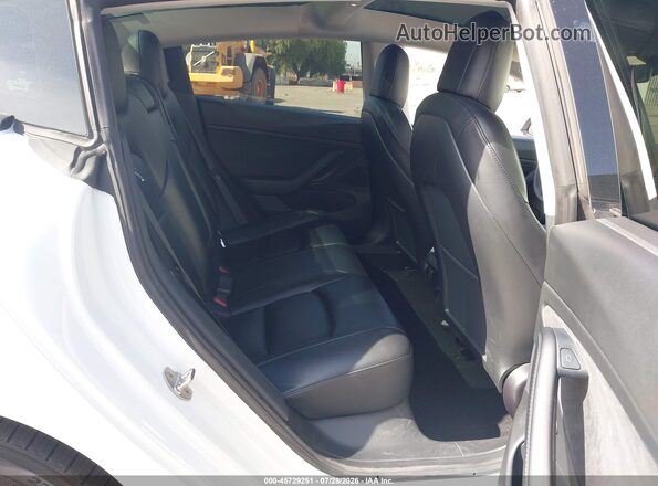5YJ3E1EB4MF869609 2021 TESLA MODEL 3 Белый Вид наклейки с VIN-кодом