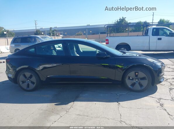 5YJ3E1EB4MF879525 2021 TESLA MODEL 3 Black უკანა სალონის ხედი