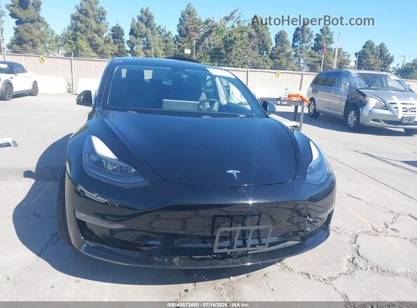 5YJ3E1EB4MF879525 2021 TESLA MODEL 3 Black ხელსაწყოთა პანელის ხედი