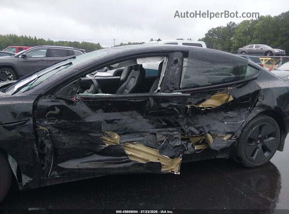 5YJ3E1EB4MF928349 2021 TESLA MODEL 3 Black Front view