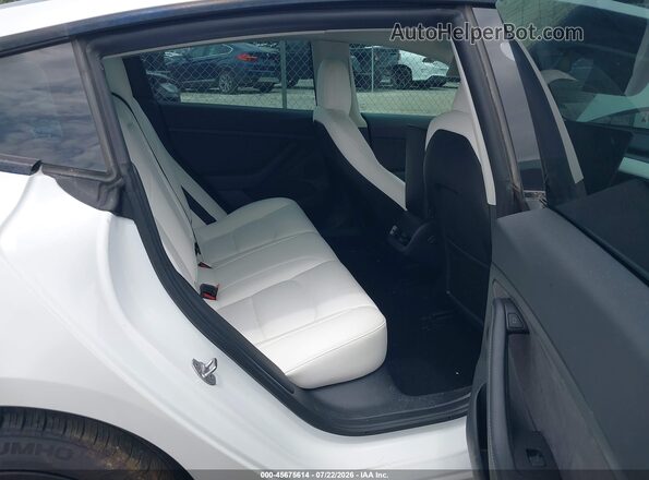 5YJ3E1EB4NF271019 2022 TESLA MODEL 3 Белый Вид наклейки с VIN-кодом