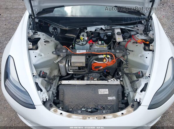 5YJ3E1EB4NF271019 2022 TESLA MODEL 3 Белый Вид сзади