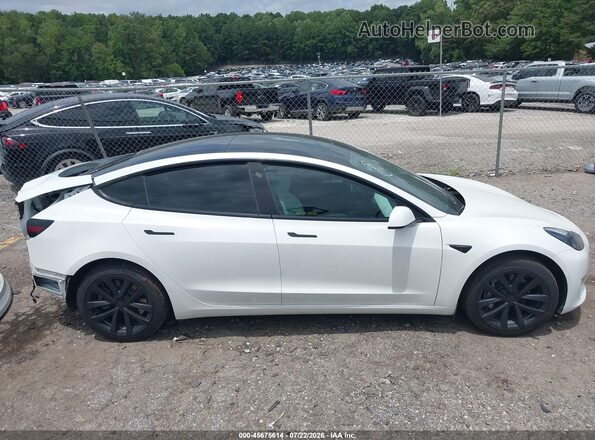 5YJ3E1EB4NF271019 2022 TESLA MODEL 3 Белый Панорамный вид салона 360°