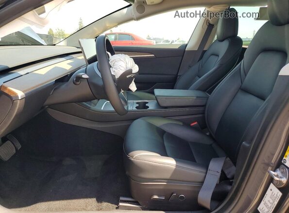 5YJ3E1EB4NF275975 2022 TESLA MODEL Gray Սալոնի դիմացի տեսք