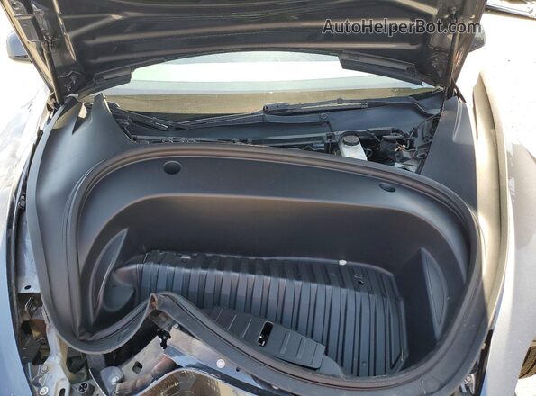 5YJ3E1EB4NF275975 2022 TESLA MODEL Gray Սալոնի հետևի տեսք