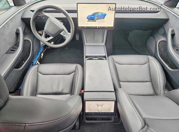 5YJ3E1EB4RF755066 2024 TESLA MODEL Blue Vista del salpicadero
