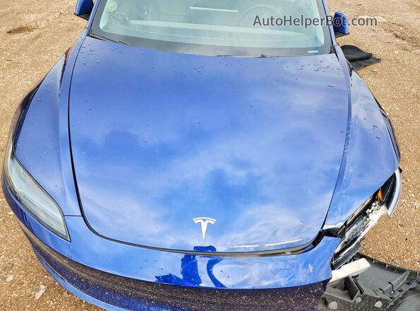 5YJ3E1EB4RF755066 2024 TESLA MODEL Blue Vista interior trasera