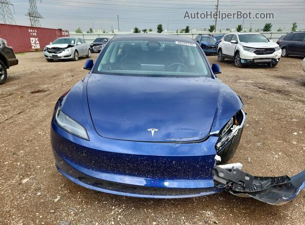 5YJ3E1EB4RF755066 2024 TESLA MODEL Blue Vista frontal