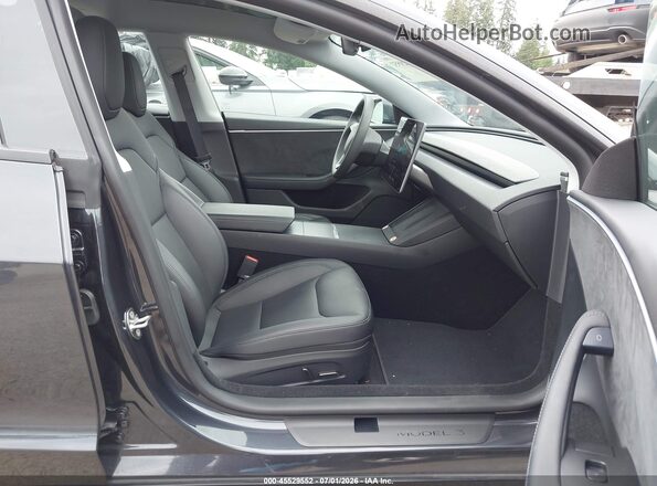 5YJ3E1EB4SF055585 2025 TESLA MODEL 3 Gray Սալոնի դիմացի տեսք