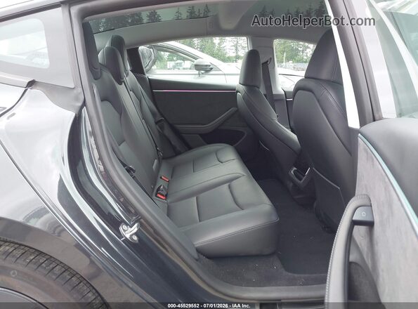 5YJ3E1EB4SF055585 2025 TESLA MODEL 3 Gray VIN կոդի պիտակի տեսք