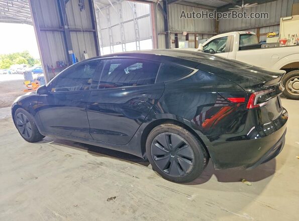 5YJ3E1EB4SF982294 2025 TESLA MODEL Черный Задняя левая четверть