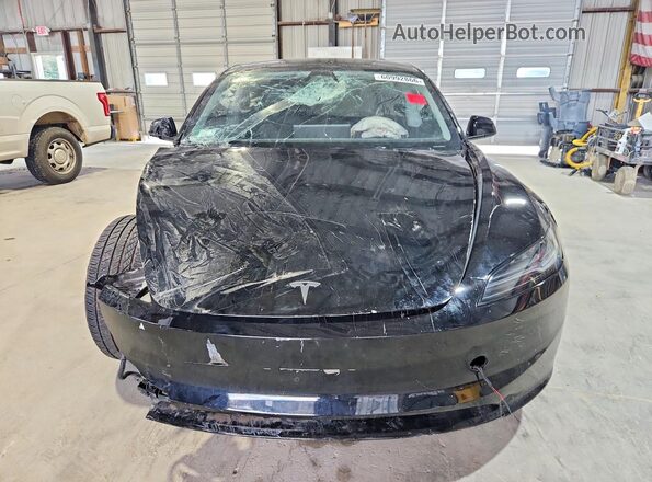 5YJ3E1EB4SF982294 2025 TESLA MODEL Черный Вид спереди