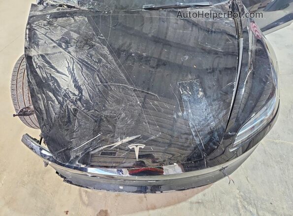 5YJ3E1EB4SF982294 2025 TESLA MODEL Черный Вид подкапотного пространства