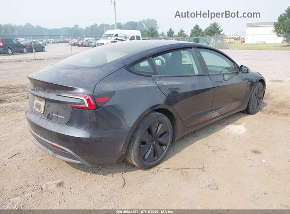 5YJ3E1EB4SF986717 2025 TESLA MODEL 3 Gray Tył prawy