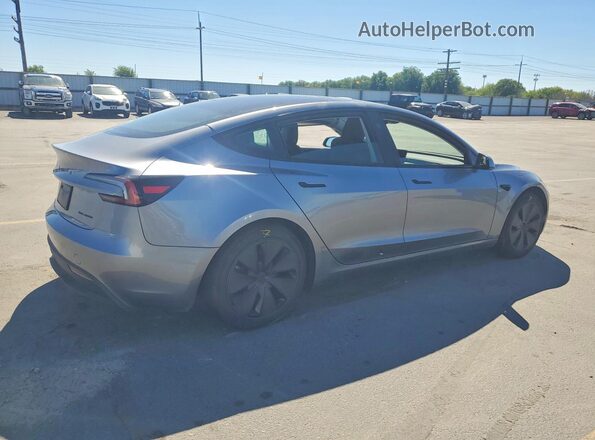 5YJ3E1EB4TF170835 2026 TESLA MODEL Silver Rear right