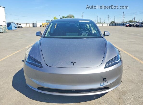 5YJ3E1EB4TF170835 2026 TESLA MODEL Silver Front view