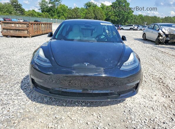 5YJ3E1EB5JF097004 2018 TESLA MODEL Black Դիմացի տեսք
