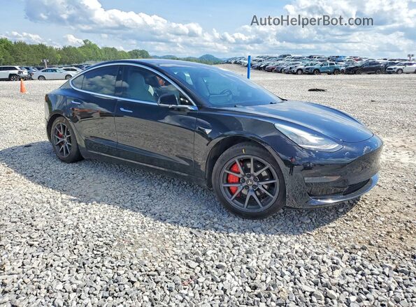 5YJ3E1EB5JF097004 2018 TESLA MODEL Black Առջևի աջ