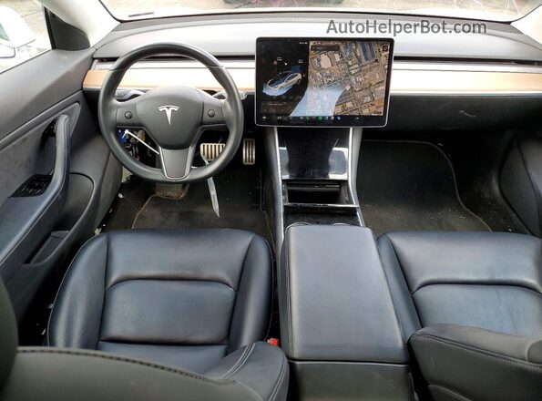 5YJ3E1EB5JF151501 2018 TESLA MODEL White წინა პანელის ხედი