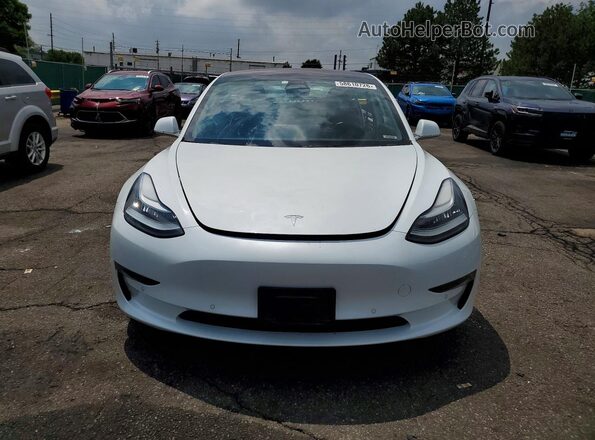5YJ3E1EB5JF151501 2018 TESLA MODEL White წინა ხედი