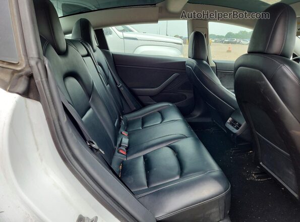 5YJ3E1EB5LF512227 2020 TESLA MODEL White Вид задніх сидінь