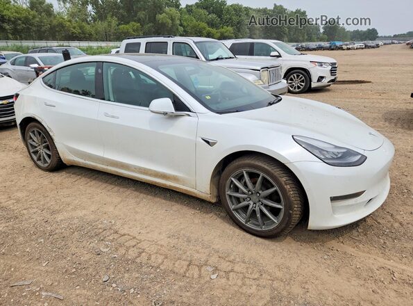 5YJ3E1EB5LF512227 2020 TESLA MODEL White Передня права чверть