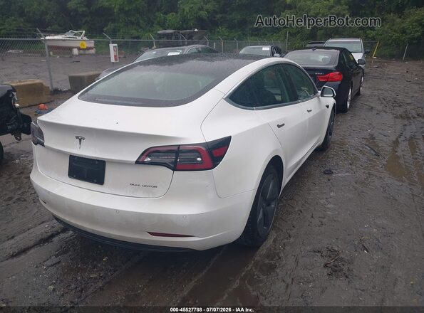 5YJ3E1EB5LF618094 2020 TESLA MODEL 3 White Rear right