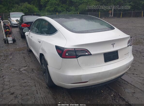 5YJ3E1EB5LF618094 2020 TESLA MODEL 3 White Rear left