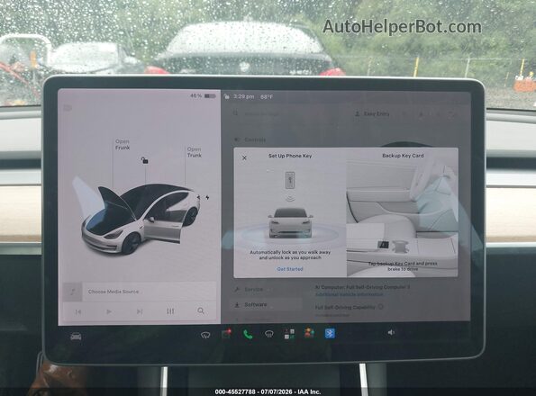 5YJ3E1EB5LF618094 2020 TESLA MODEL 3 White 