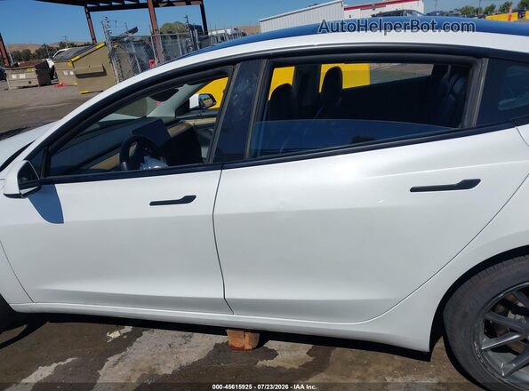 5YJ3E1EB5MF003305 2021 TESLA MODEL 3 White Widok wnętrza z tyłu