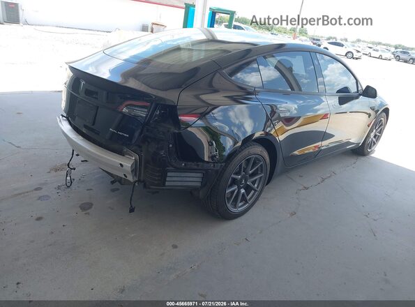 5YJ3E1EB5NF128340 2022 TESLA MODEL 3 Черный Задняя правая четверть