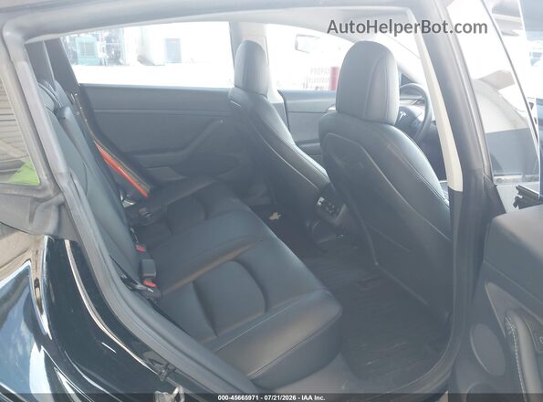 5YJ3E1EB5NF128340 2022 TESLA MODEL 3 Черный Вид наклейки с VIN-кодом