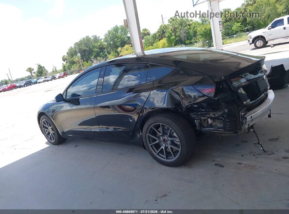 5YJ3E1EB5NF128340 2022 TESLA MODEL 3 Черный Вид задней части салона
