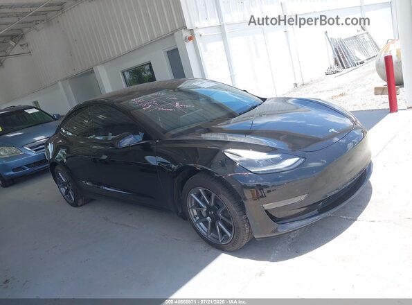 5YJ3E1EB5NF128340 2022 TESLA MODEL 3 Черный Вид щитка приборов