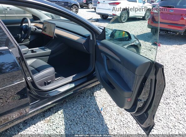 5YJ3E1EB5NF290193 2022 TESLA MODEL 3 Black Вид салону спереду