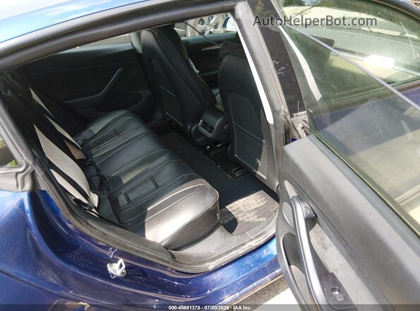 5YJ3E1EB5PF415650 2023 TESLA MODEL 3 Синий Вид наклейки с VIN-кодом